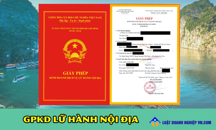 Giấy phép kinh doanh lữ hành nội địa