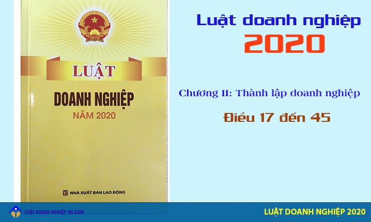 Chương 2 Thành lập doanh nghiệp