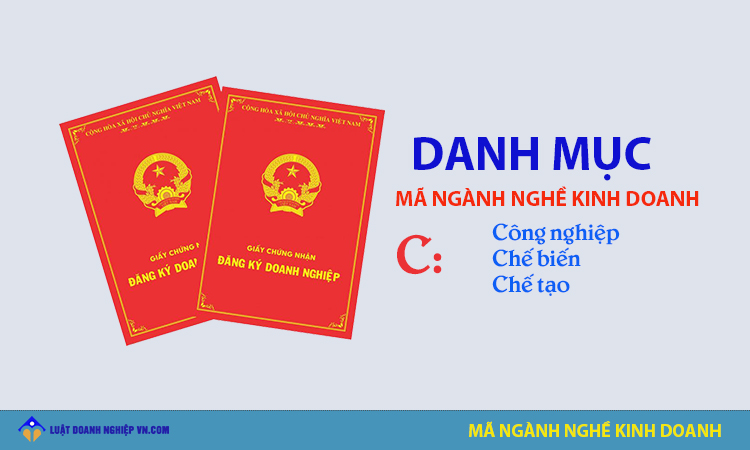 Nhóm ngành công nghiệp chế biến, chế tạo