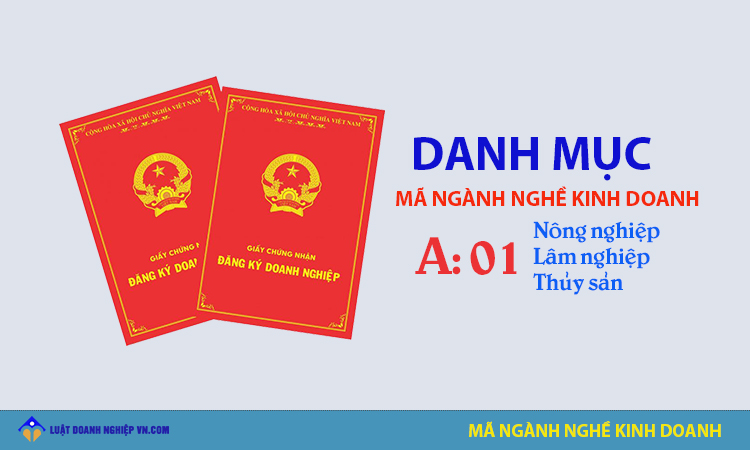 Mã ngành nông nghiệp, lâm nghiệp và thủy sản