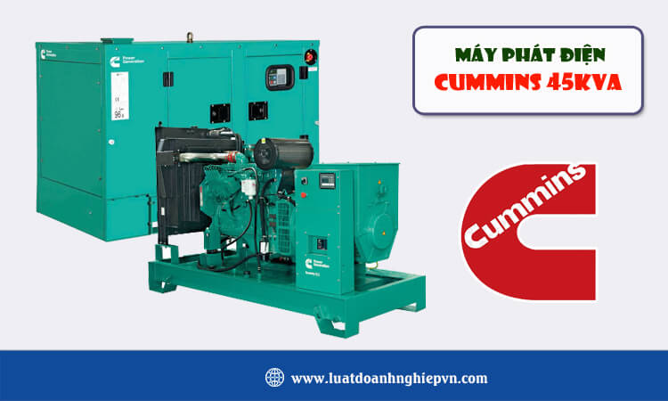 Máy phát điện Cummins 45kva 