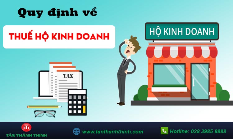 Quy định nộp thuế của hộ kinh doanh cá thể