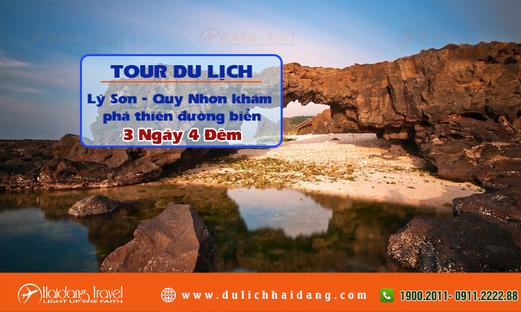 Tour du lịch Lý Sơn Quy Nhơn 3 ngày 4 đêm