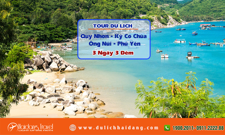 Tour du lịch Quy Nhơn – Đảo Kỳ Co - Phú Yên 3 ngày 3 đêm