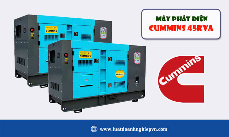 Máy phát điện Cummins 45kva 
