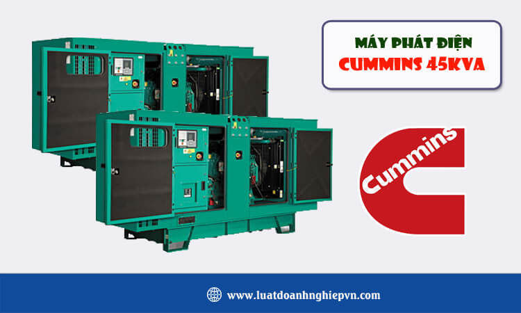 Máy phát điện Cummins 45kva 