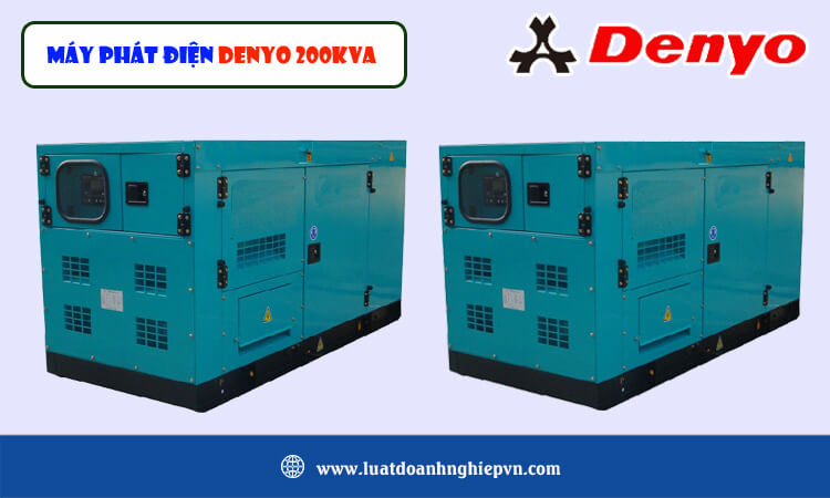 Máy phát điện Denyo 200kva 