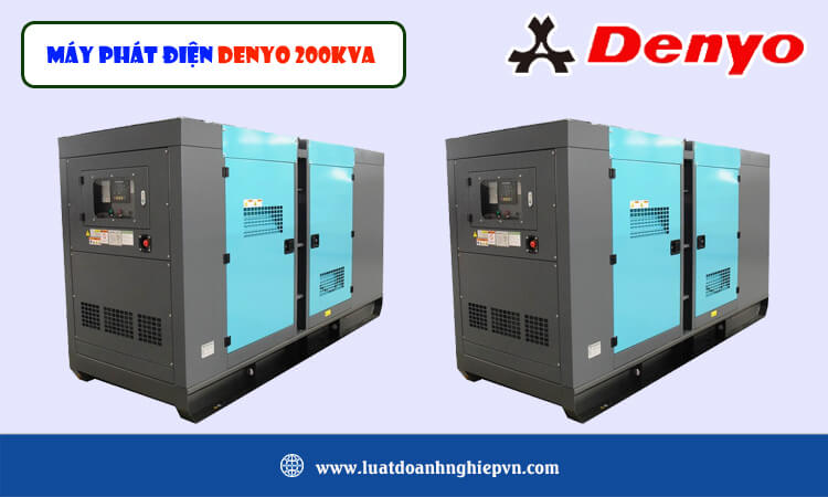 Máy phát điện Denyo 200kva 